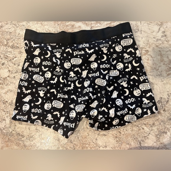 VS PINK Halloween Boxer Briefs Large  Unisex NWT - Picture 3 of 8